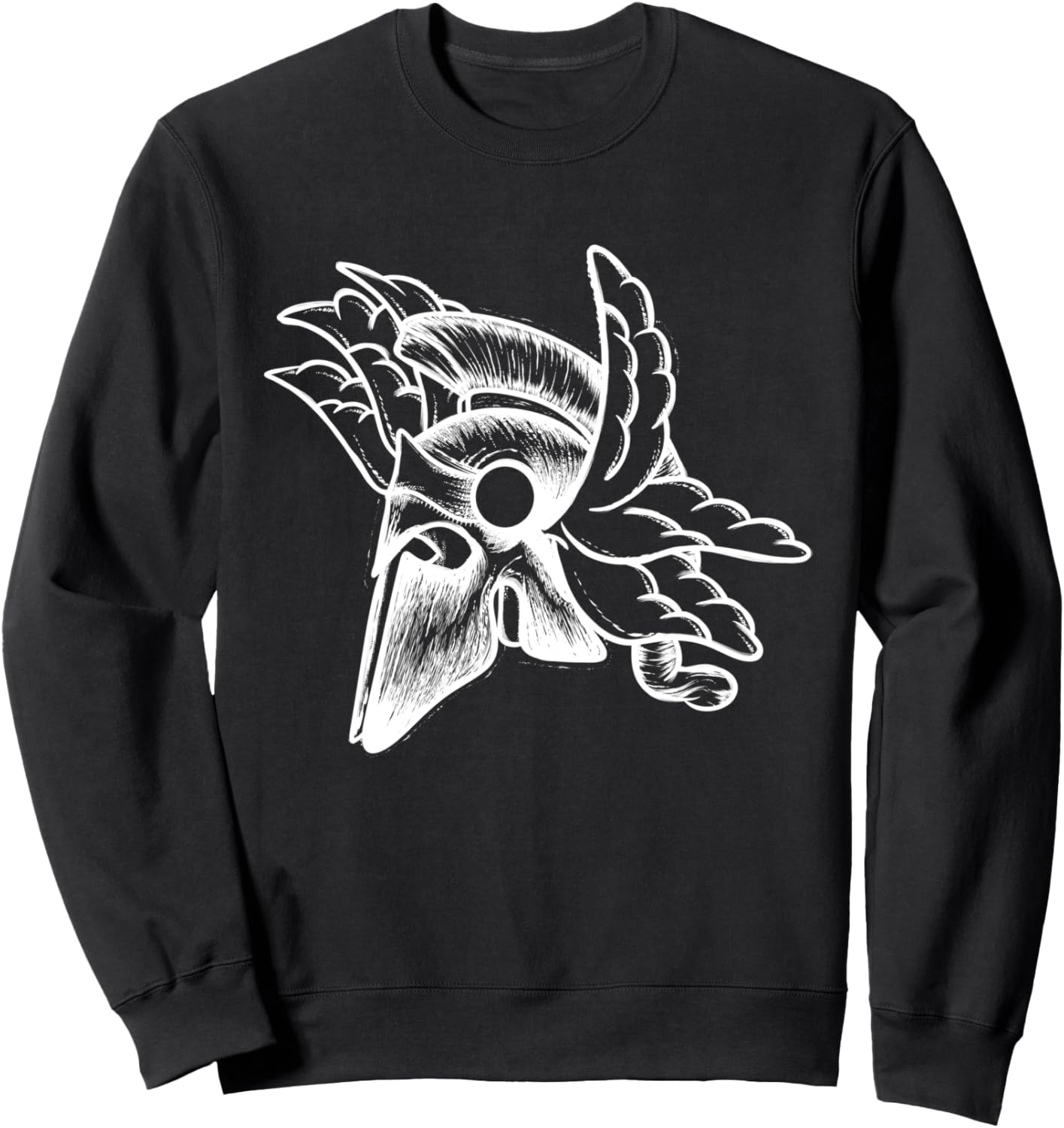 

Толстовка с изображением павшего спартанского воина Early Kirky, черный