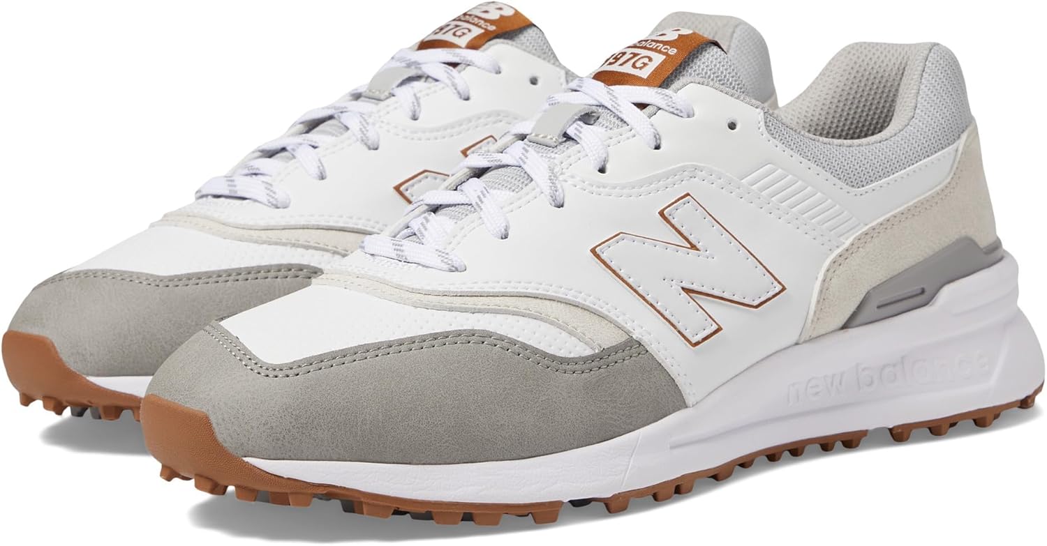 

Мужские кроссовки New Balance 997 без шипов, белый/серый
