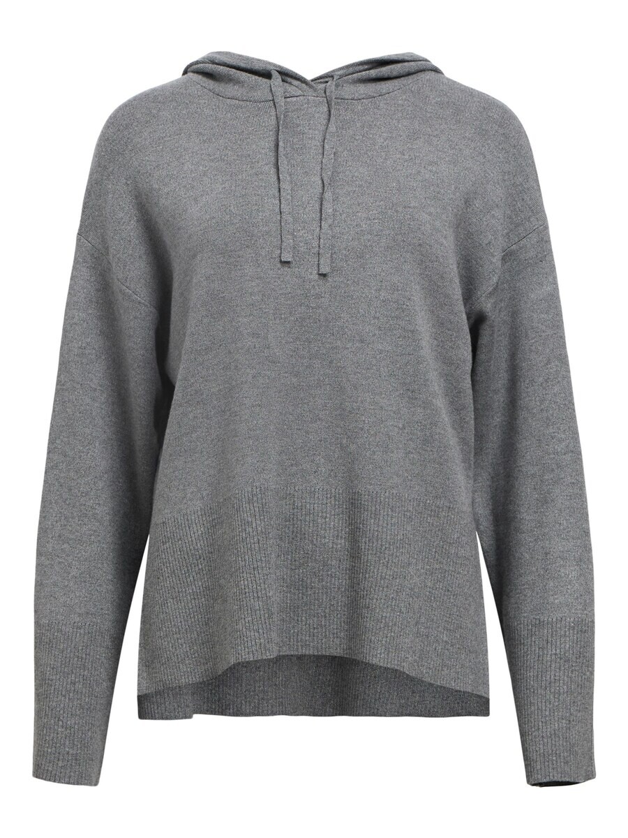 

Толстовка с капюшоном OBJECT Sweater OBJReynard, пятнистый серый