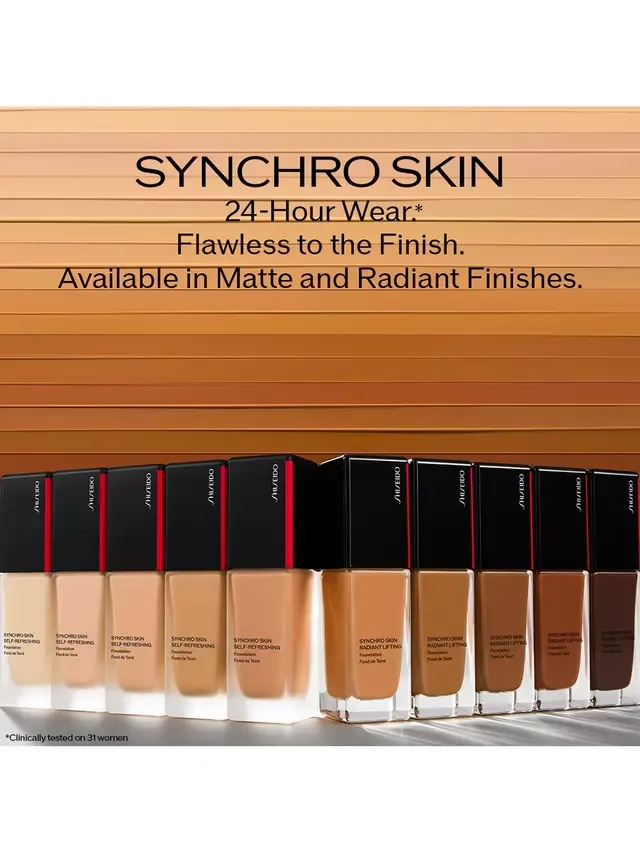 Тональный крем Synchro Skin Radiant Lifting Foundation Shiseido, 160 — фото 4