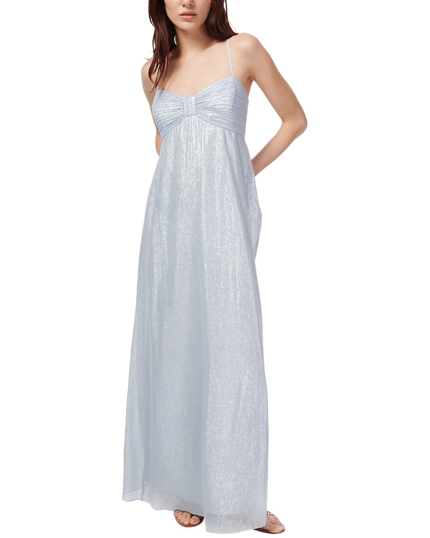 

Платье макси CAMI NYC Marceline из шелковой смеси, синий