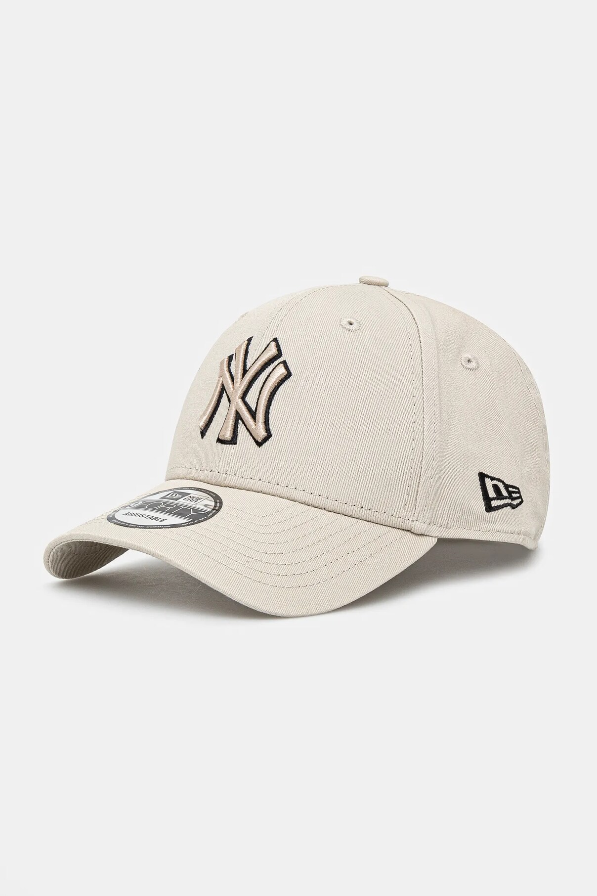 

Бейсболка из хлопка New Era, бежевый