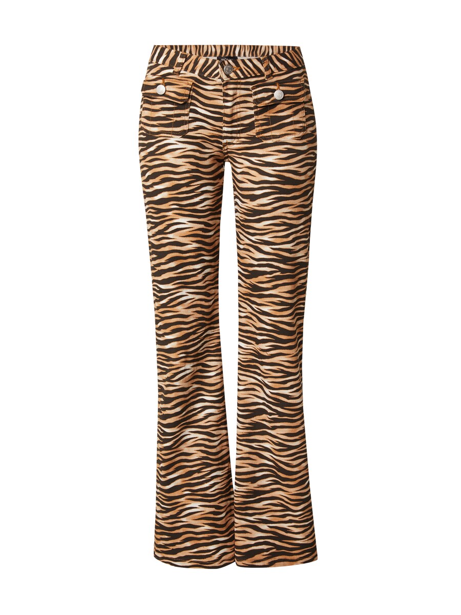 

Брюки-буткат Monki, цвет Brown/Cognac
