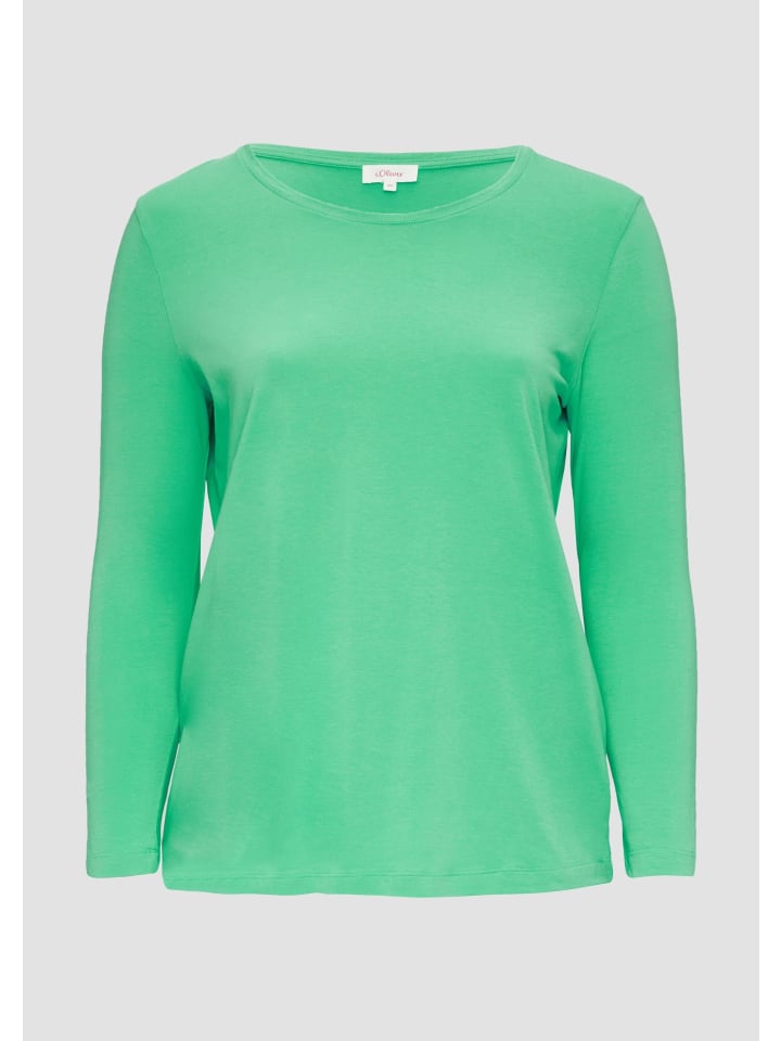 

Футболка цвета 7326_лаймовый зеленый s.Oliver