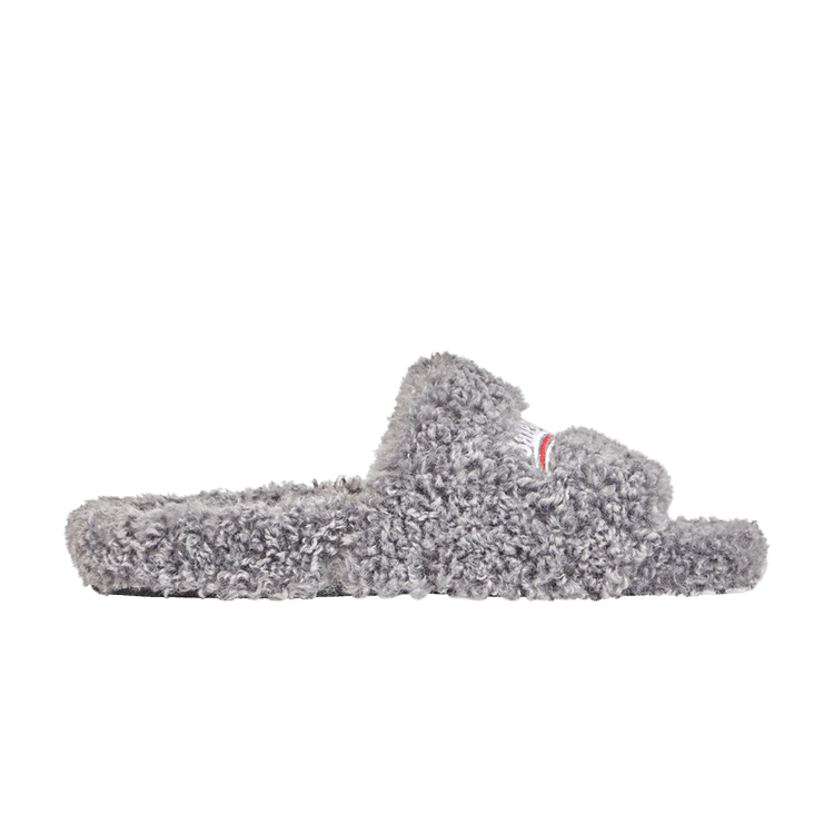 

Кроссовки Balenciaga Furry Slides 'Grey', серый