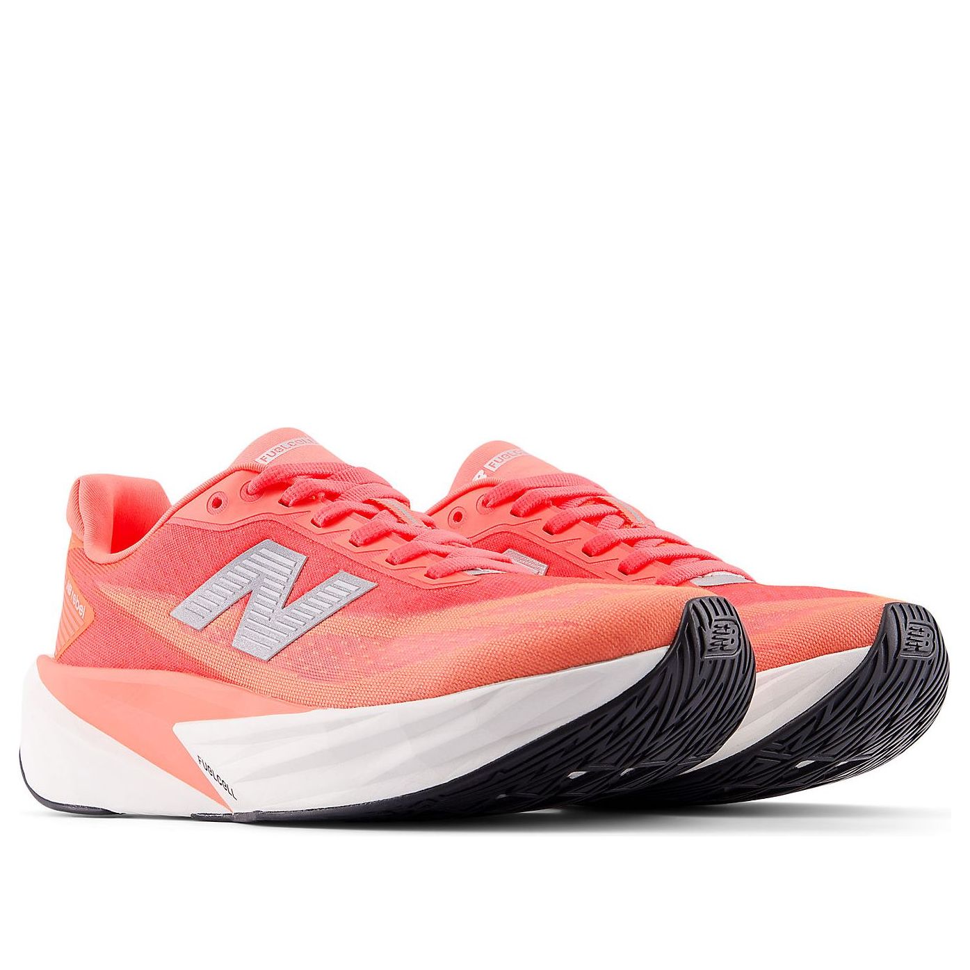 Кроссовки (WMNS) New Balance FuelCell Rebel v5 'Urgent Red White Silver' — фото 4