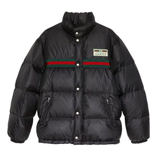 

Куртка GUCCI Fw21 Water repellent down jacket 'Black', черный