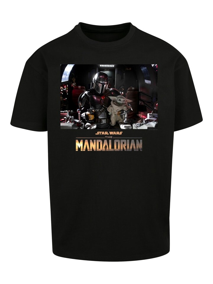

Футболка F4NT4STIC Star Wars The Mandalorian Child On Board, черный
