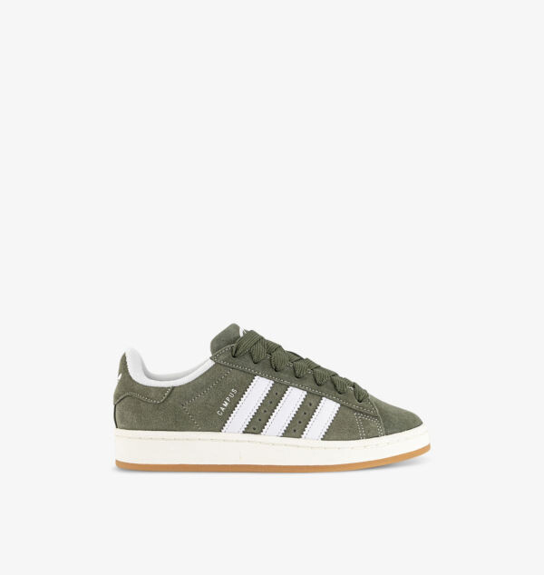 Низкие замшевые кроссовки Campus 00s Adidas, белый