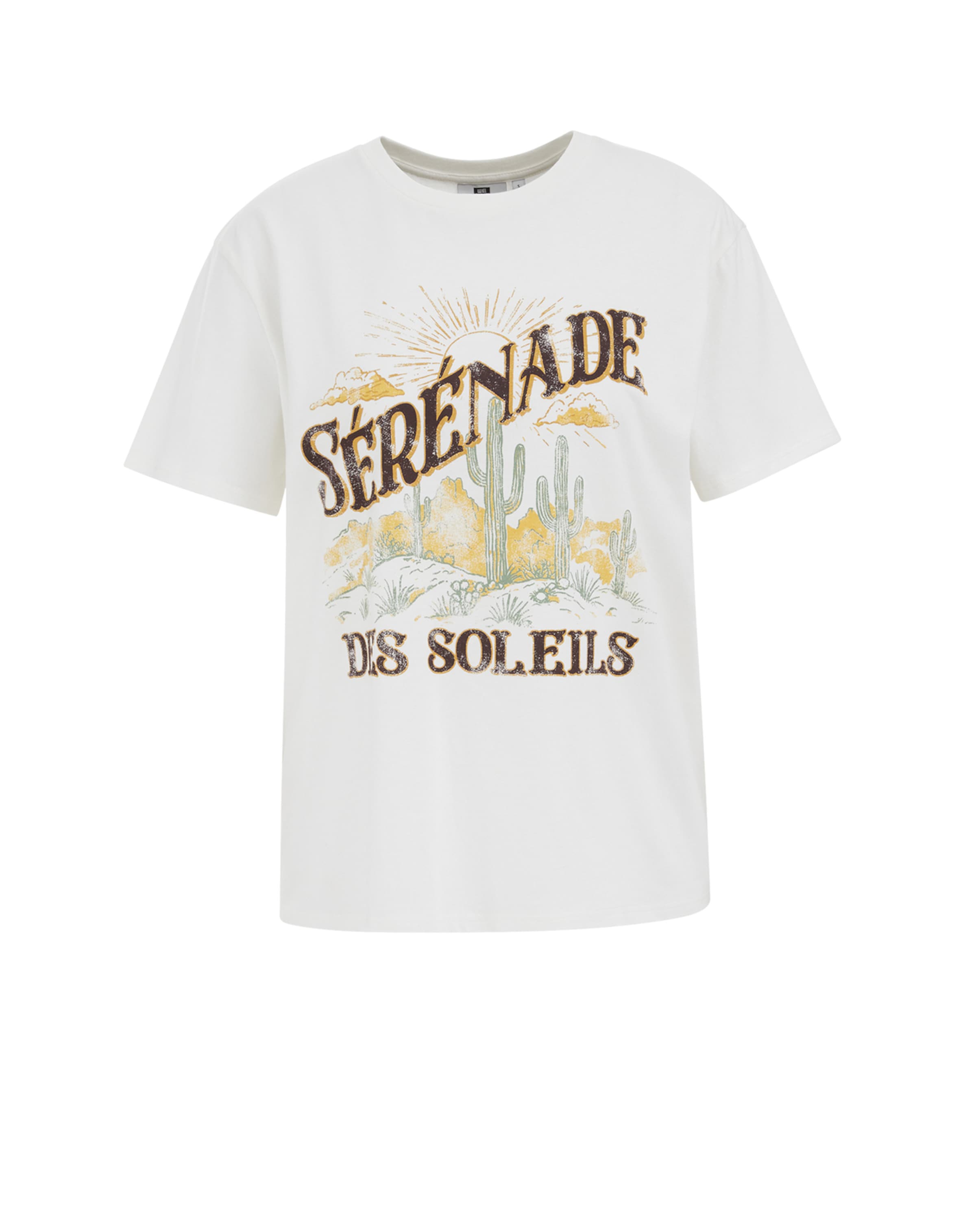 

WE Fashion Футболка в цвете Off White