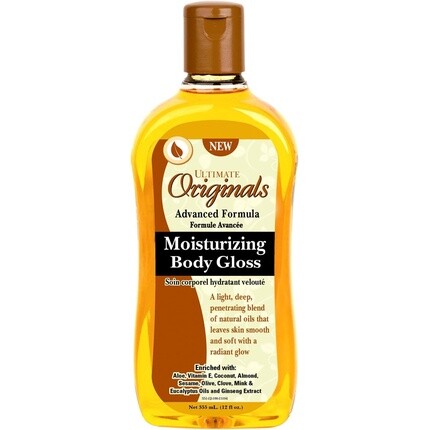Увлажняющий блеск для тела Ultimate Originals Moist Body Gloss 12 унций 354 мл — упаковка из 3 шт Ultimate Organics — фото 2