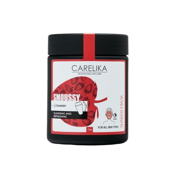 

Маска-шейкер со вкусом клубники и мусса, 15 г Carelika Shaker smoussy