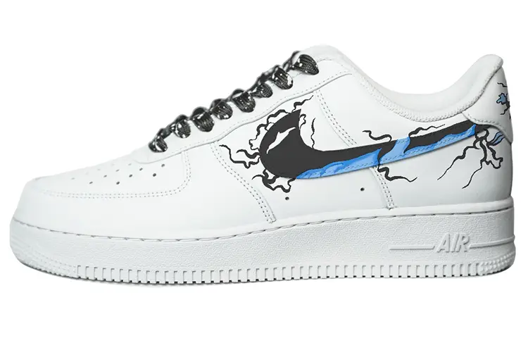 

Кроссовки для скейтбординга Air Force 1 женские, низкие, черный Nike