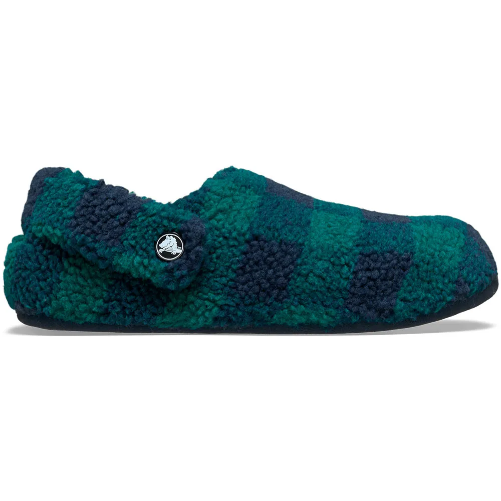 

Тапочки Crocs Classic Buff Check Cozzzy, зеленый