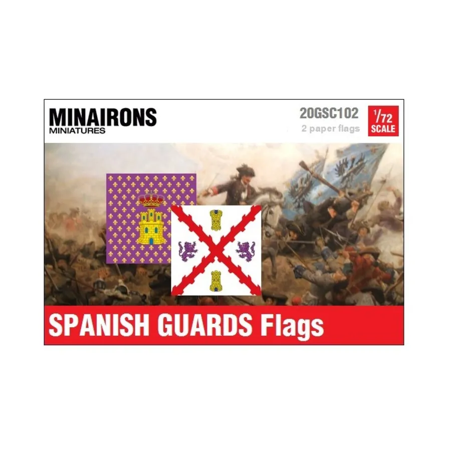 

Флаги испанской гвардии, War of Spanish Succession - Decals & Flags (1:72)