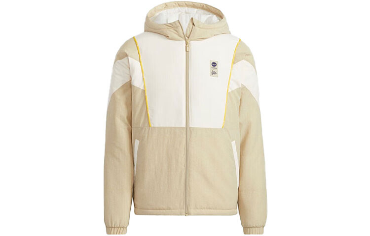 

Стеганая куртка мужская бежевая Adidas Neo