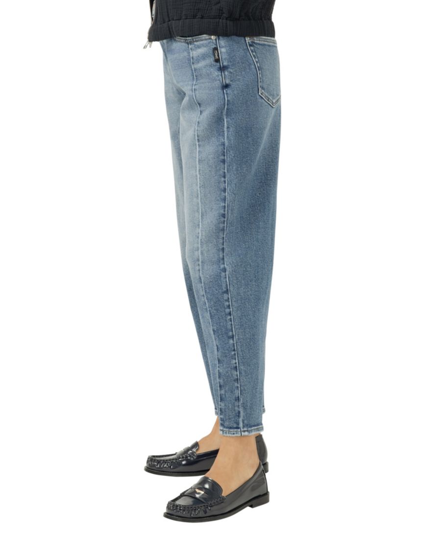 Женские джинсы с высокой посадкой и широкими штанинами Silver Jeans Co, Lindon — фото 2