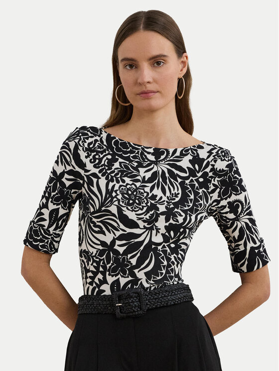 

Облегающая блузка 200963940001 Lauren Ralph Lauren, черный