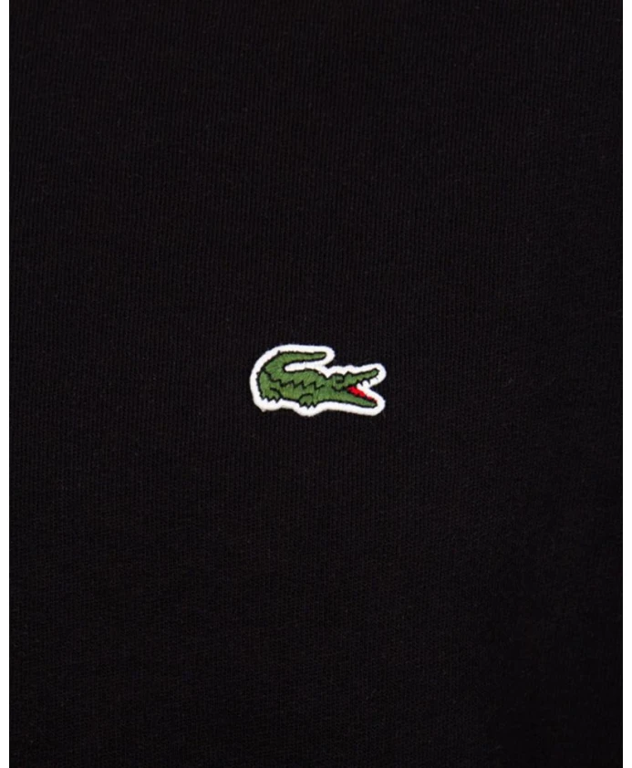 Мужская толстовка, классический стиль. Lacoste, черный — фото 4