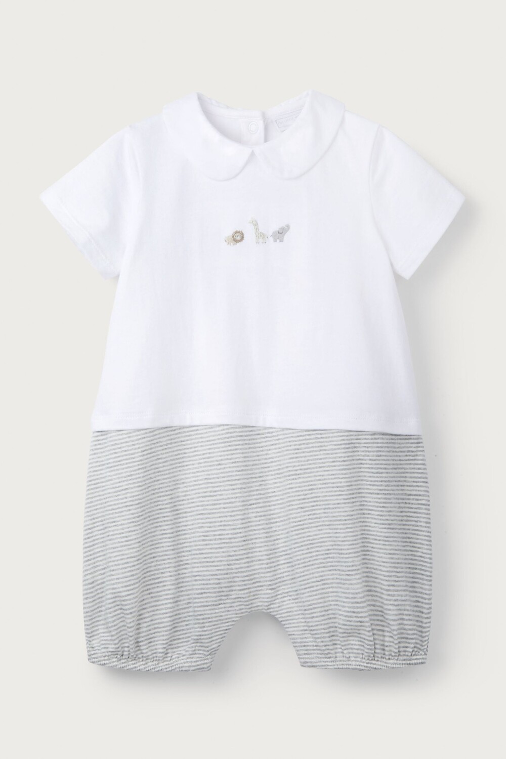 

Серый комбинезон с воротником The White Company, серый