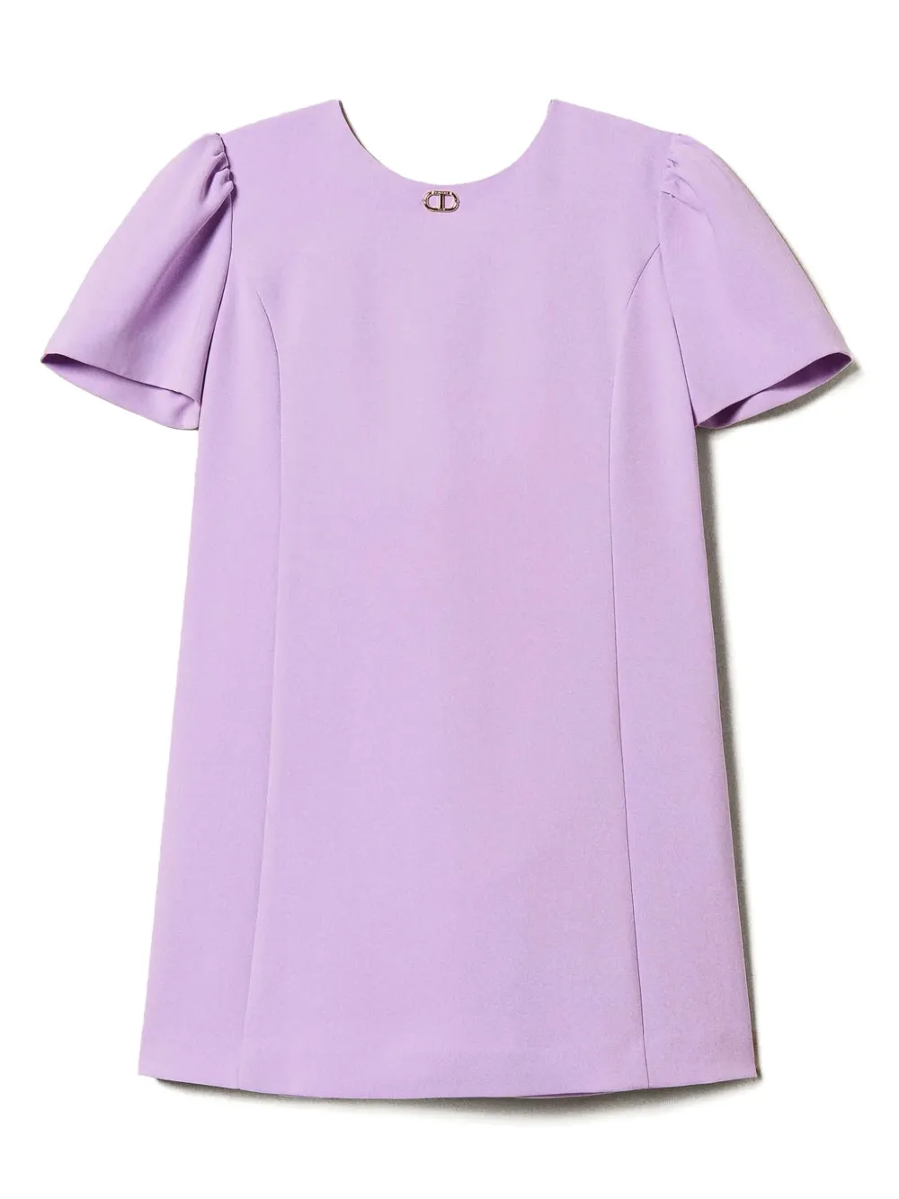 

Платье с логотипом TWINSET Kids, фиолетовый