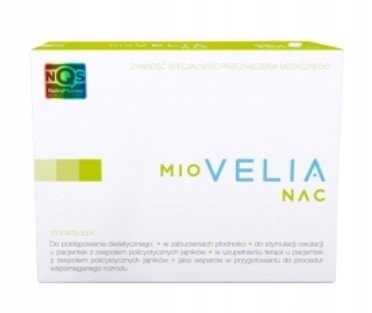 

Miovelia, Nac, поддержка овуляции, 15 капсул. Nutropharma