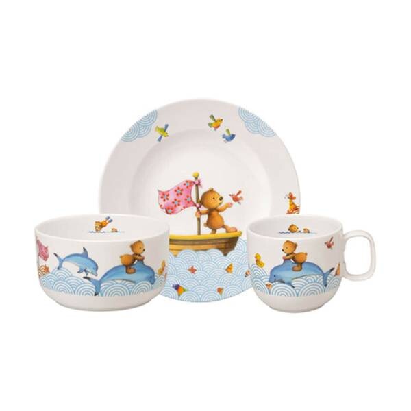 

Детская посуда happy as a bear набор из 3 шт. Villeroy & Boch, мультколор