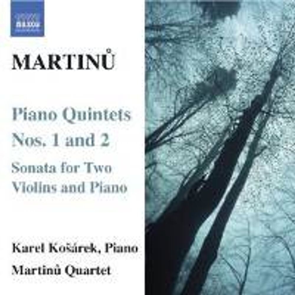 

Диск CD Martinu :Pno Qnts 1/2 - Bohuslav Martinu, Martinu Quartet