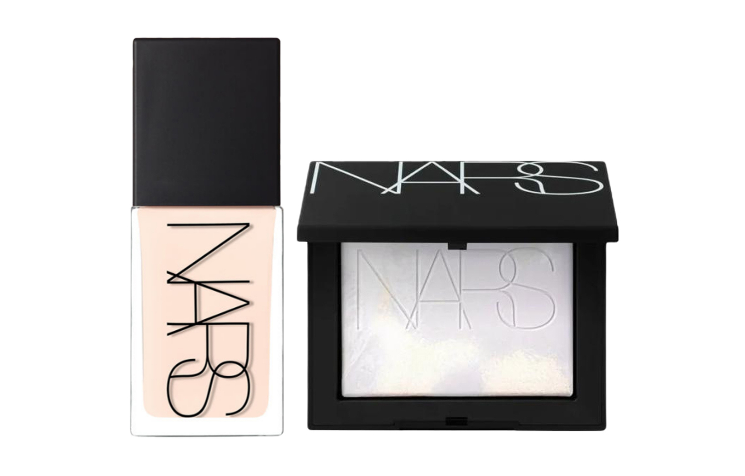 NARS Aurora Limited Big White Cake жидкий тональный крем набор для макияжа выравнивание тона кожи 10g+30ml — фото 2