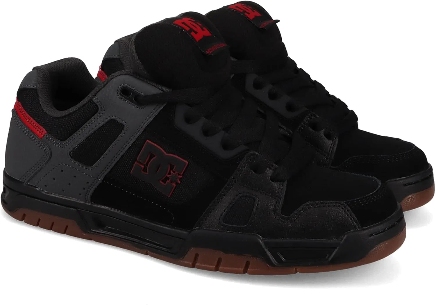 Мужские кроссовки DC STAGXWKW DC Shoes, Black Red Rubber
