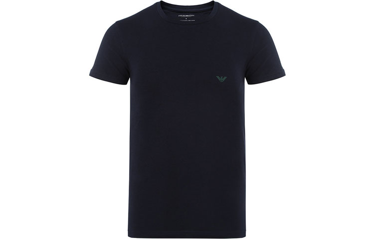 

EMPORIO ARMANI Футболка мужская темно-синяя, Синий, EMPORIO ARMANI Футболка мужская темно-синяя