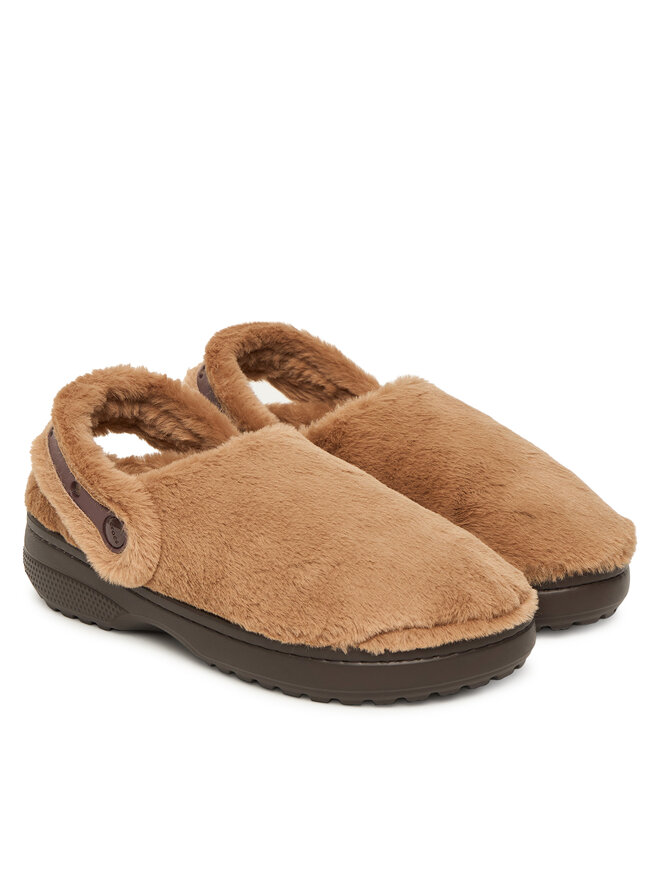 Домашние тапочки Classic Unfurgettable Clog 211116 Crocs, коричневый — фото 2