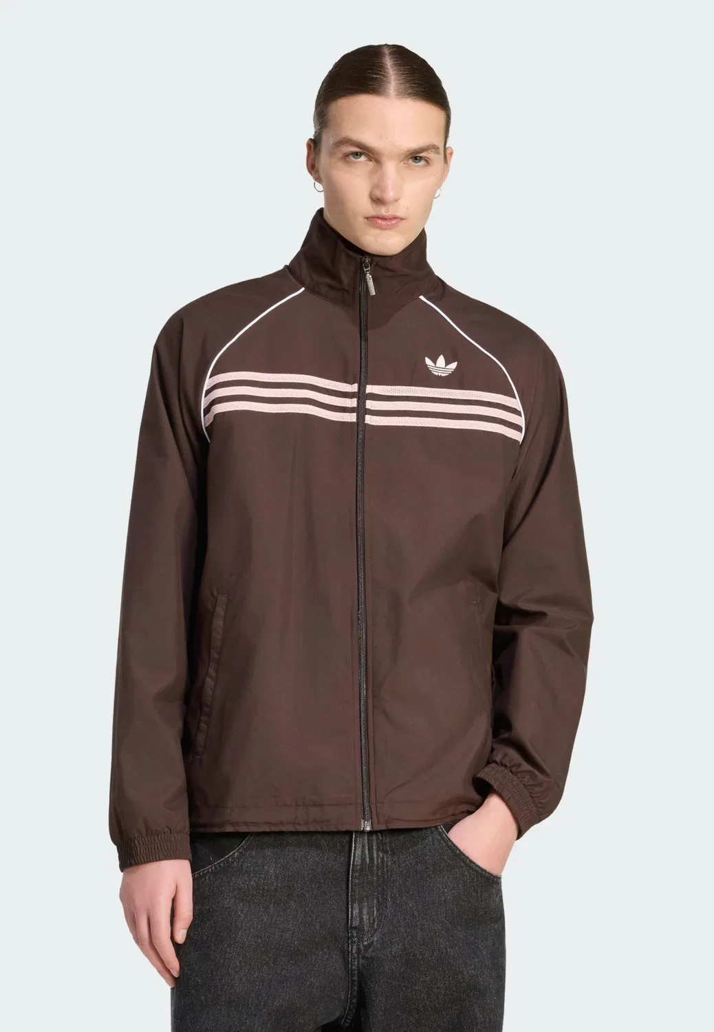 Куртка Adidas Originals Between-Season коричневого цвета — фото 3