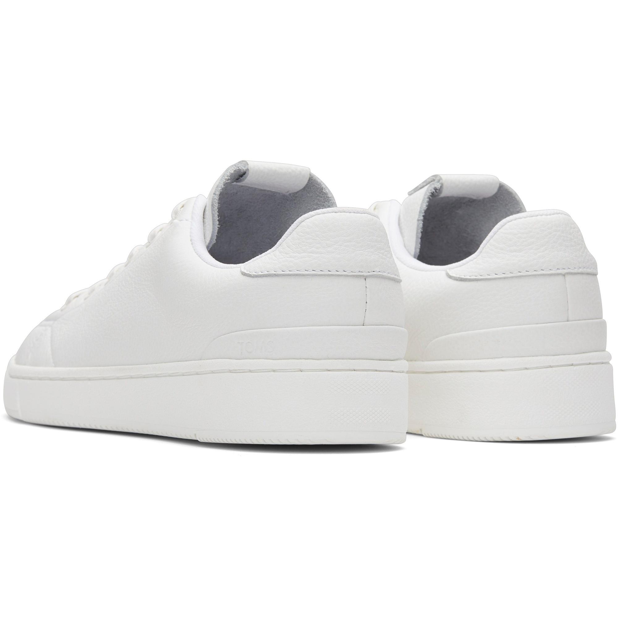 Мужские кроссовки TRVL LITE на шнуровке Toms, Bright White Leather — фото 4