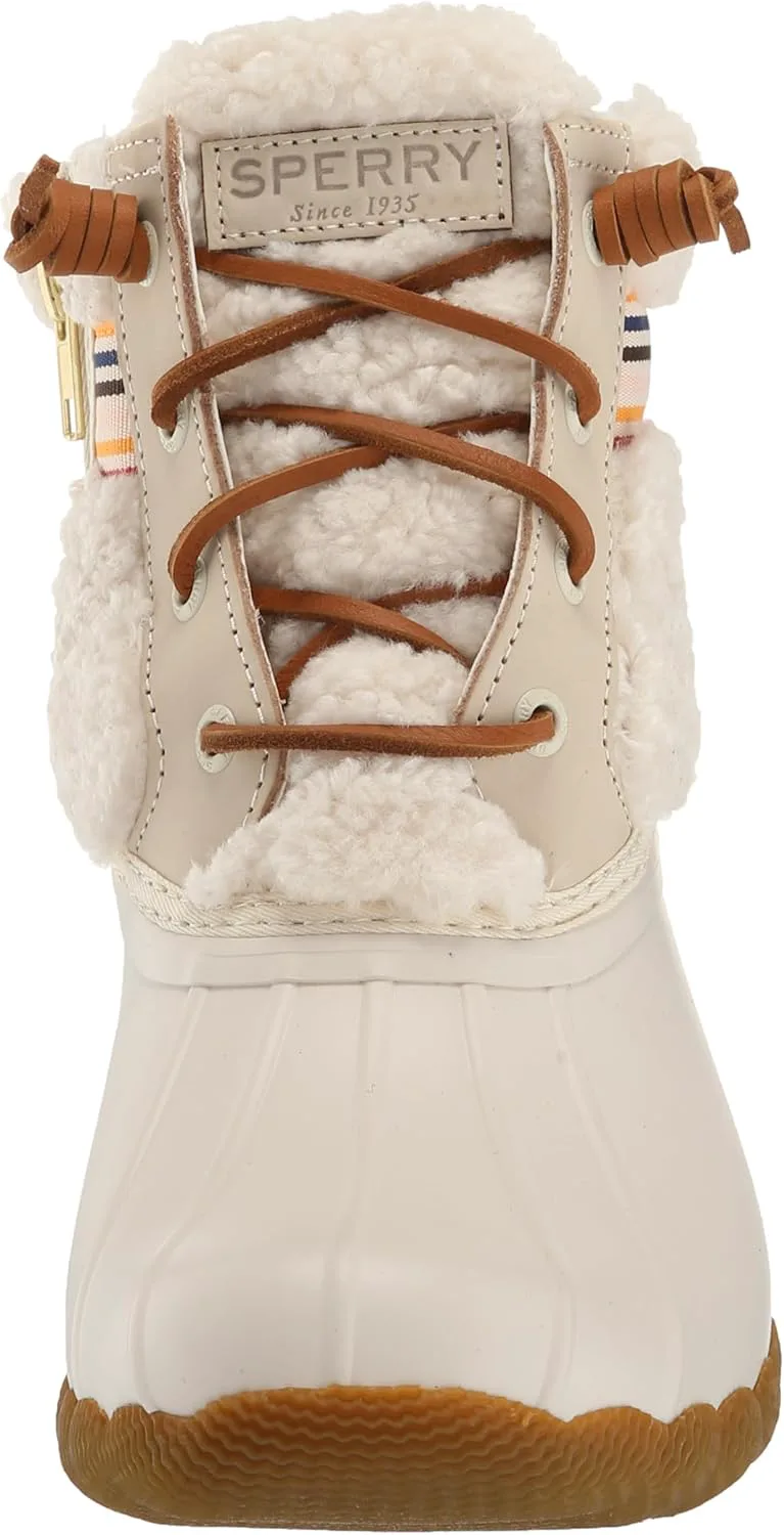 Мужские ботинки Sperry Saltwater Sherpa, слоновая кость — фото 3