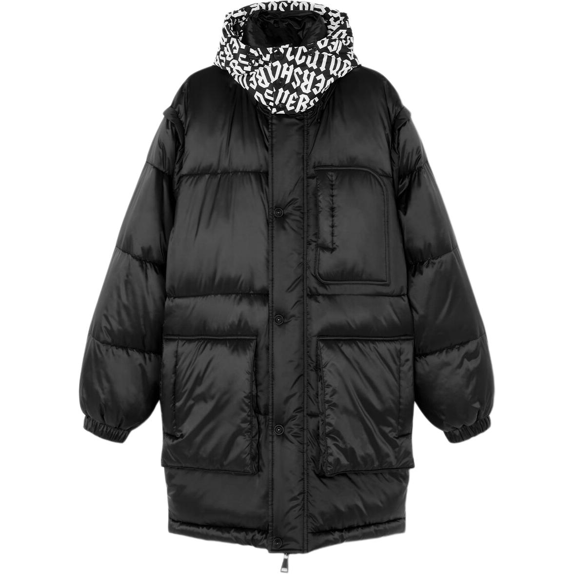 

VERSACE JEANS COUTURE Парка мужская черная, Black