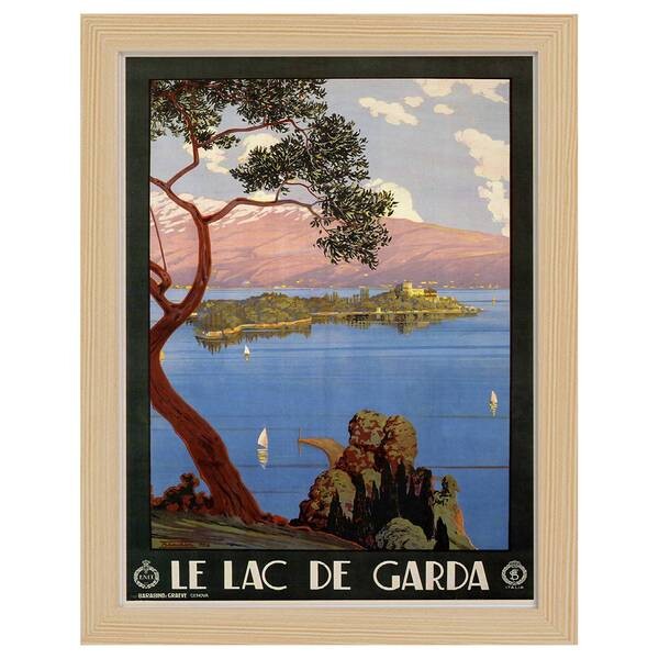 

Рамка для фотографий LegendArte Poster Le Lac de Garda цвет eiche