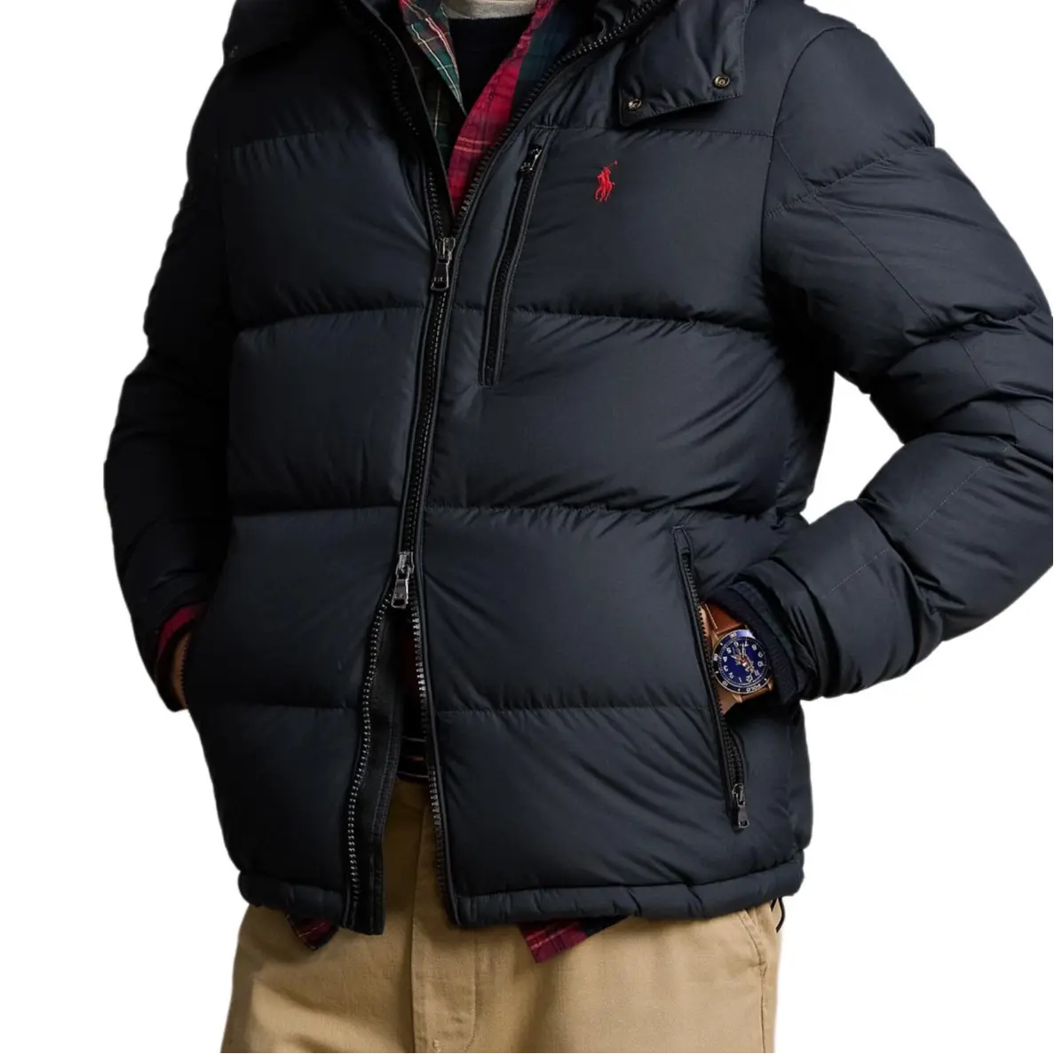 Поло Ralph Lauren Куртка Gorham Черная — фото 3