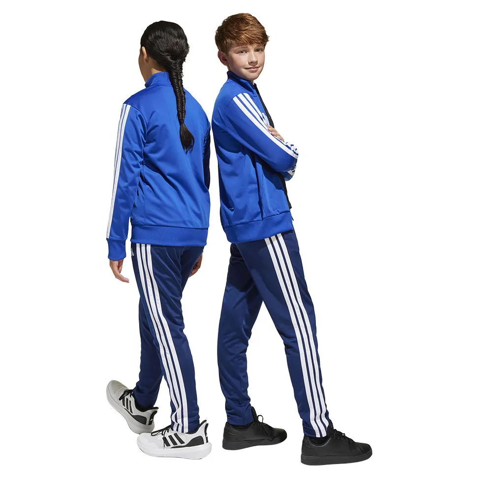 Спортивный костюм adidas Seasonal Essentials Tiberio 3 Stripes Tricot, синий — фото 2