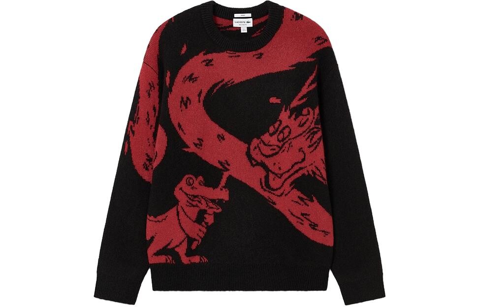 

LACOSTE Свитер унисекс, цвет Black