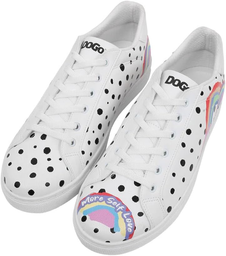 

Кроссовки DOGO Casual для мужчин- веганские кожаные и уникальные кроссовки для ходьбы для мужчин, More Self Love