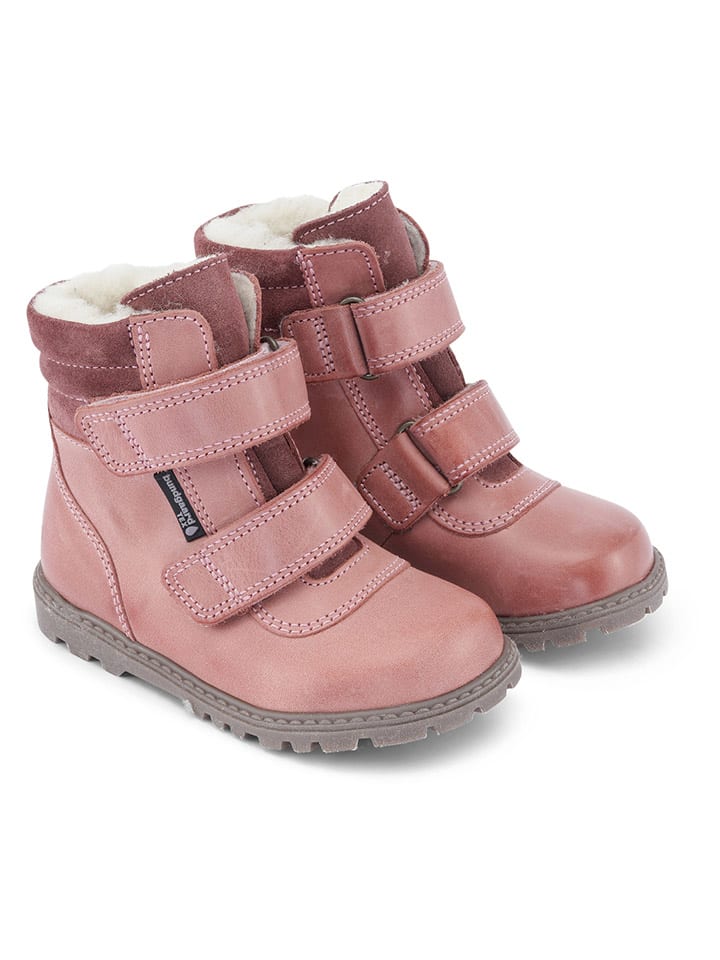 

Bundgaard Кожаные сапоги "Tokker TEX" розового цвета