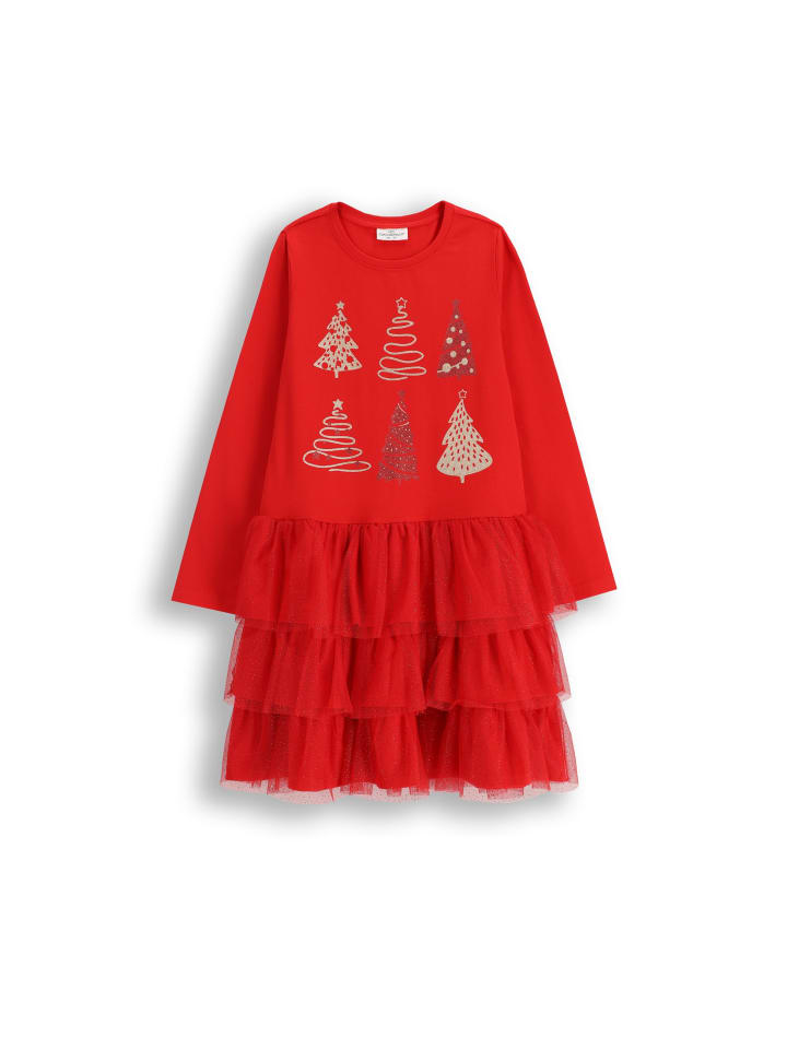 

Coccodrillo Рождественское платье красного цвета