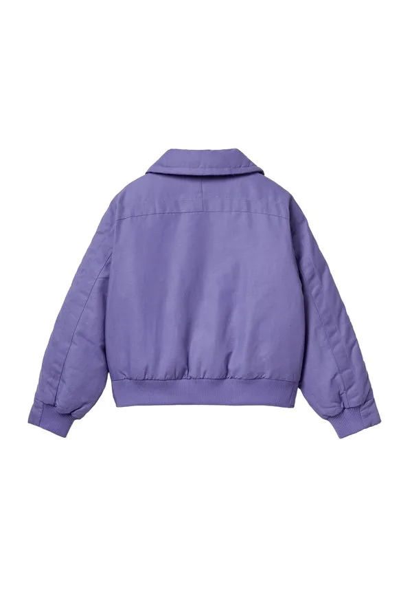 Утепленная легкая куртка из сериала «очень странные дела» United Colors Of Benetton, Violet — фото 2