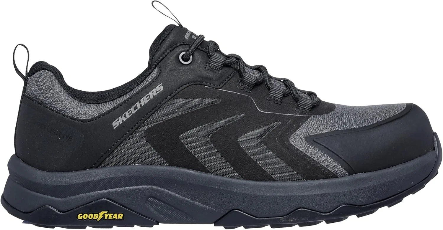 Мужские огнестойкие ботинки Skechers Speed-Flex Trekker, черный