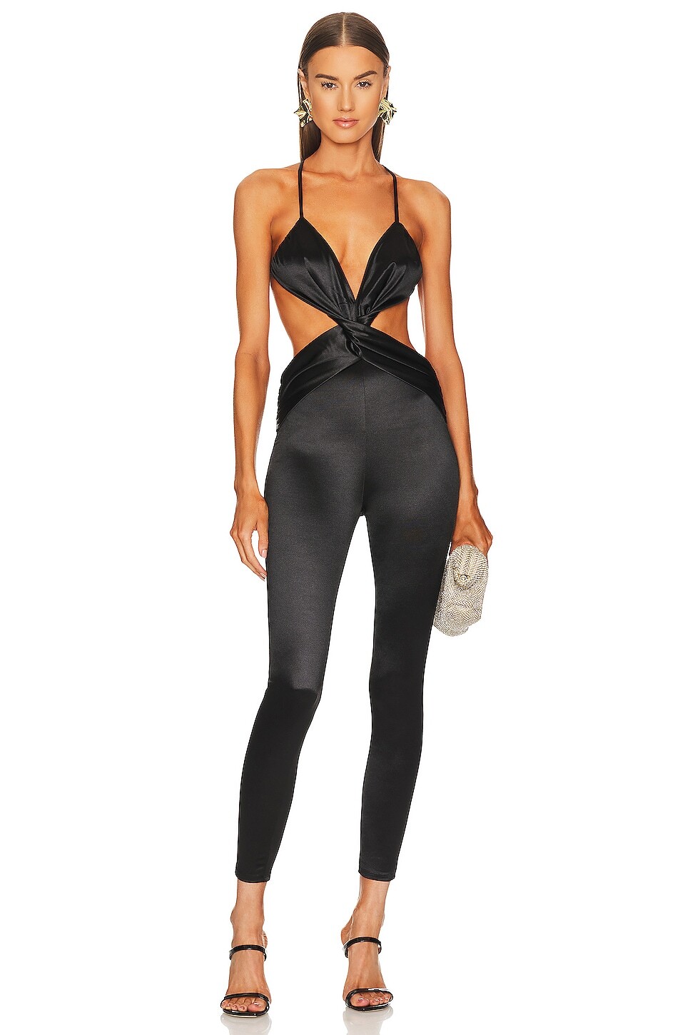 

Комбинезон Michael Costello x REVOLVE Zlata, черный