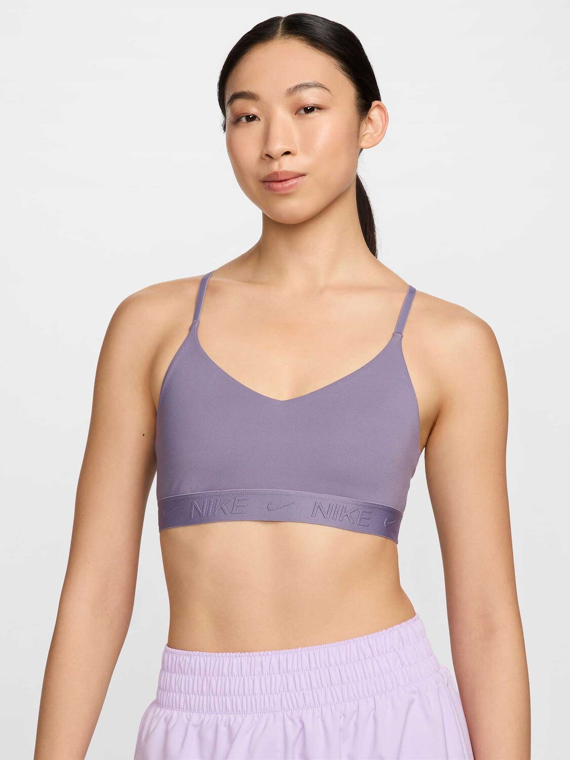 

Спортивный бюстгальтер Nike W NK DF INDY LGT SPT BRA, синий