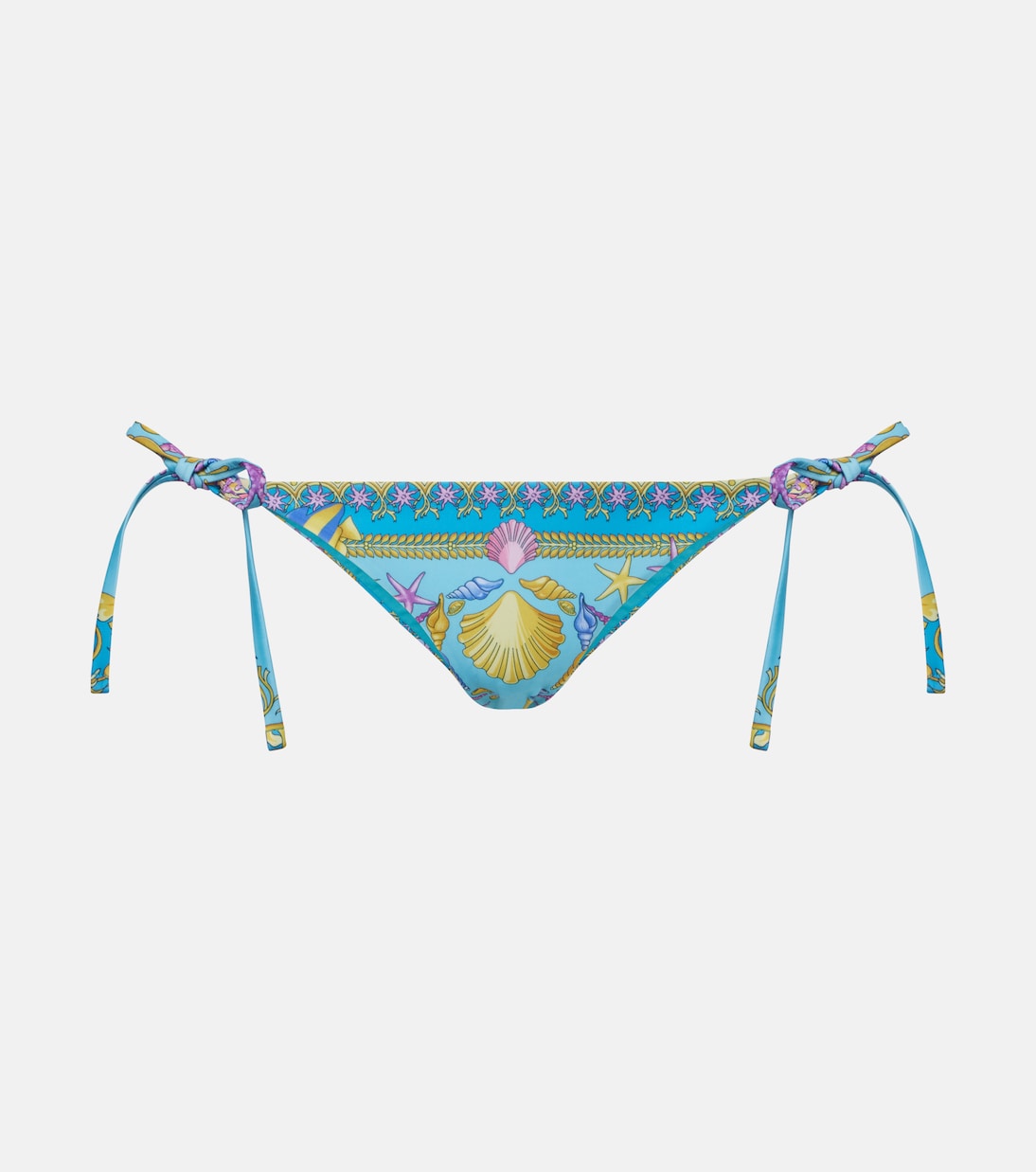 

Печатные бикини-трусики Versace, Azur+Multicolor