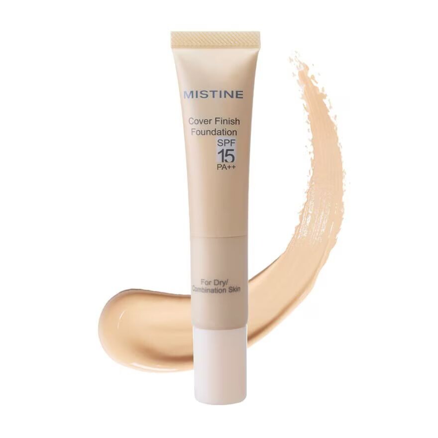 

Mistine Тональный крем Cover Finish SPF15 PA++ 15г. F1 Свет, F Light
