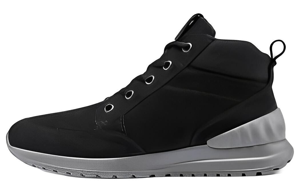 

Кроссовки ecco Chunky Sneakers Men High-top Black, черный